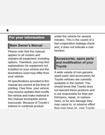 toyota rav 4 2023 owners manual in english
